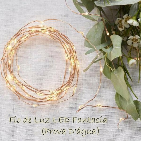 Fio de Luz LED Fantasia (Prova D'água)