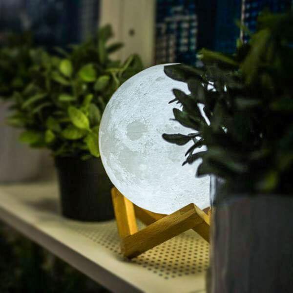 Lua Luminária 3D