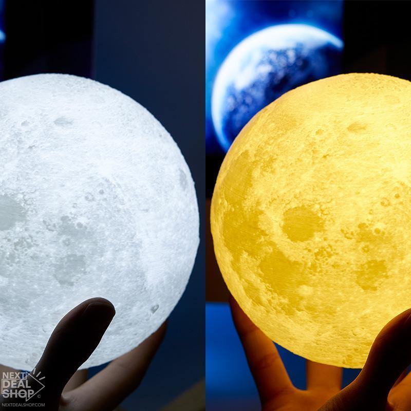 Lua Luminária 3D